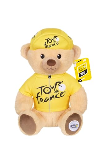 Gipsy Toys - Plüschtier Bär Trikot und Siegermütze gelb 24 cm - offizielles Plüschtier der Tour de France. Bringen Sie die Magie der Tour in Ihr Zuhause. Gipsy Toys - Plüschtier Bär Trikot und Siegermütze gelb 24 cm - offizielles Plüschtier der Tour de France. Bringen Sie die Magie der Tour in Ihr Zuhause. von GIPSY