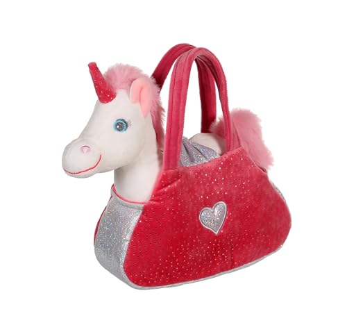 Gipsy Toys – Plüschtier Sweety Bag Einhorn weiß – Tasche Rosa – 18 cm Gipsy Toys – Plüschtier Sweety Bag Einhorn weiß – Tasche Rosa – 18 cm von GIPSY