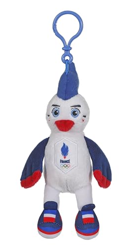 Gipsy Toys – Schlüsselanhänger – Französische Olympia-Nationalmannschaft – offizielles Lizenzprodukt – 10 cm sitzend – Blau Rot und Weiß von GIPSY