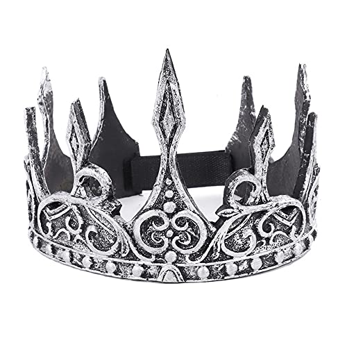 GIVBRO King Crown Halloween Kostüme Cosplay Kopfschmuck Vintage Krone für Erwachsene Halloween Bühne Performance Party Requisiten von GIVBRO