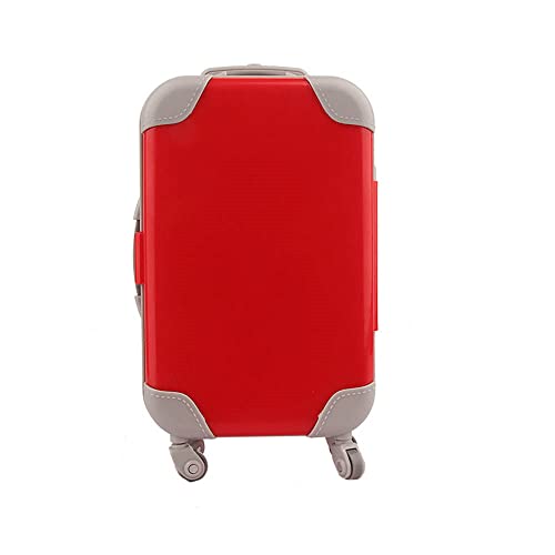 GIVBRO Puppen-Mini-Koffer für 45,7 cm amerikanische Puppen, Zubehör, Reisekoffer, Koffer, Puppen, Ankleiden, Geburtstagsgeschenk (#A) von GIVBRO