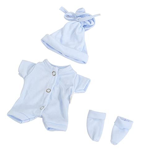 GIVBRO Puppenkleidungszubehör Outfits Schlafanzug Strampler Kappe Socken Freizeitkleidung für 30 cm Babypuppen Mädchen Puppen 3 Stück/Set GIVBRO Puppenkleidungszubehör Outfits Schlafanzug Strampler Kappe Socken Freizeitkleidung für 30 cm Babypuppen Mädchen Puppen 3 Stück/Set von GIVBRO