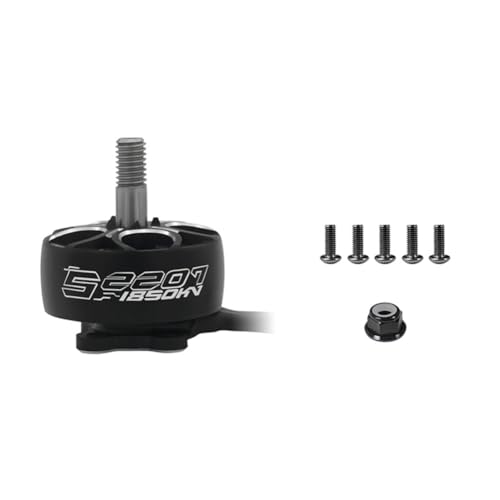 GIWFBQTR S2207 6S 8S Brushless Aeromodelling Motor Hohe Effizienz Hoher Drehmoment für 5-Drohnen 1850KV von GIWFBQTR