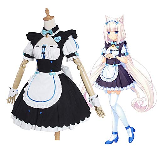 Anime Nekopara Vanille Cosplay Kostüm Lolita Dienstmädchen Kleid + rosa Perücke Vanille Katze Neko Dienstmädchen Uniform Kostüm plus Größe L Vanille Kleid Anime Nekopara Vanille Cosplay Kostüm Lolita Dienstmädchen Kleid + rosa Perücke Vanille Katze Neko Dienstmädchen Uniform Kostüm plus Größe L Vanille Kleid von GJBXP
