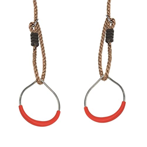 GK Gymnastik-Ringe/Turnringe aus Metall mit einstellbaren Seilen GK Gymnastik-Ringe/Turnringe aus Metall mit einstellbaren Seilen von GK