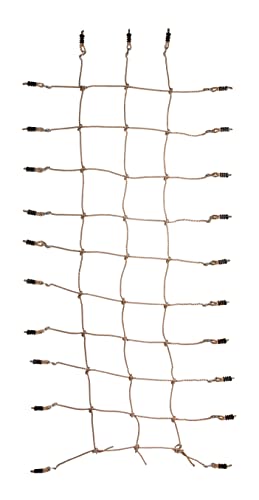 GK Kletternetz mit Maschenweite ca. 25x25 cm, Seile aus Polypropylen, Breite x Höhe: (100 x 250 cm) von GK