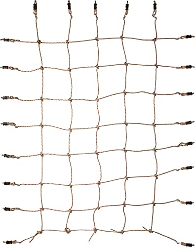 GK Kletternetz mit Maschenweite ca. 25x25 cm, Seile aus Polypropylen, Breite x Höhe: (150 x 200 cm) von GK