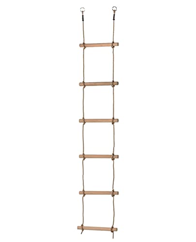 GK Outdoor Strickleiter für Kinder (220 cm lang mit 6 Sprossen) von GK