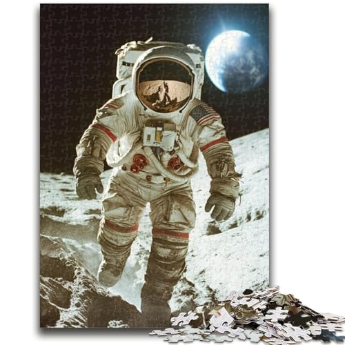 1000-teiliges Puzzle für Erwachsene, Astronauten-Puzzle für Teenager, Geburtstagsgeschenk, Geschenke, Wandkunst für Kinder ab 14 Jahren (50x75cm) von GKJPOXZJ