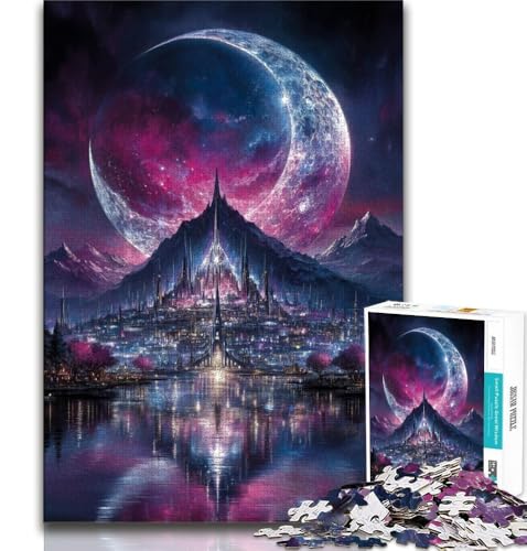 1000-teiliges Puzzle für Erwachsene, Geschenk zum Berg Fuji, Dekomprimierendes intellektuelles Lernspielzeug, Geburtstagsgeschenk, Geschenke 38x26cm von GKJPOXZJ