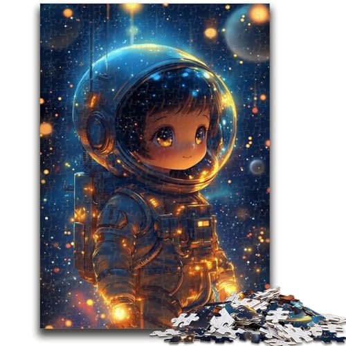 1000-teiliges Puzzle für Erwachsene und Jugendliche, Astronauten-Puzzle für Erwachsene, Lernspielzeug und Spiele für Erwachsene und Jugendliche, (38x26cm) von GKJPOXZJ