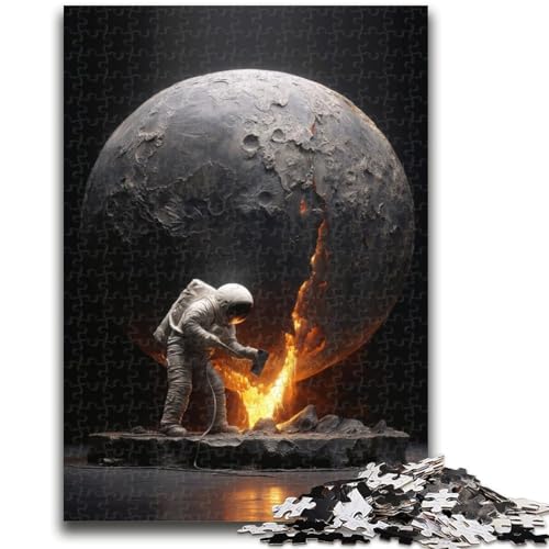 1000-teiliges Puzzle für Erwachsene und Jugendliche, Astronauten-Puzzle für Erwachsene, Lernspielzeug und Spiele für Erwachsene und Jugendliche (50x75cm) von GKJPOXZJ