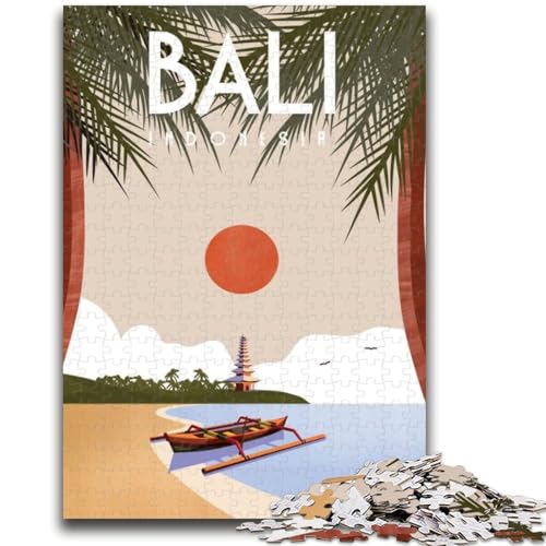 1000-teiliges Puzzle für Erwachsene und Jugendliche, Bali-Puzzles für Erwachsene, Lernspielzeug und Spiele für Erwachsene und Jugendliche (50x75cm) von GKJPOXZJ