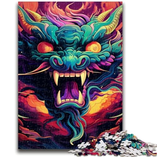 1000-teiliges Puzzle für Erwachsene und Jugendliche, Cartoon-Monster-Puzzles, Lernspiele für die ganze Familie, Heimdekorationsgeschenk (26x38cm) von GKJPOXZJ