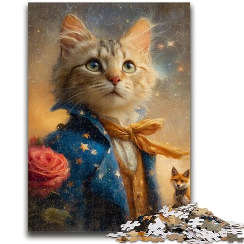 1000-teiliges Puzzle für Erwachsene und Jugendliche, Der Kleine Prinz, Hundepuzzle für Teenager, für Familienspiele und Geburtstagsgeschenke, (50x75cm) von GKJPOXZJ