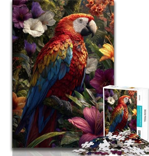 1000-teiliges Puzzle für Erwachsene und Jugendliche, Dschungelpapagei, Spielzeug, Lernspiele, Stressabbau, tolle Geschenke und Spielzeuge, 75x50cm 1000-teiliges Puzzle für Erwachsene und Jugendliche, Dschungelpapagei, Spielzeug, Lernspiele, Stressabbau, tolle Geschenke und Spielzeuge, 75x50cm von GKJPOXZJ
