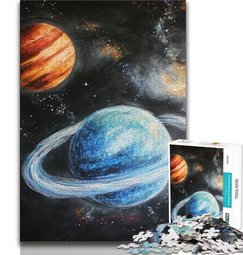 1000-teiliges Puzzle für Erwachsene und Jugendliche, Milchstraße, Lernspiele, Heimdekoration, Lernspiel für Geburtstag, Weihnachten, 38x26cm von GKJPOXZJ