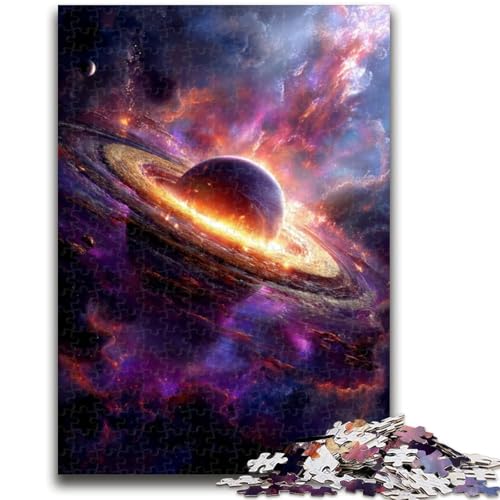 1000-teiliges Puzzle für Erwachsene und Jugendliche, Milchstraße, Universum, Galaxie, 1000 Teile für Erwachsene, lehrreich ganze Familie (26x38cm) von GKJPOXZJ