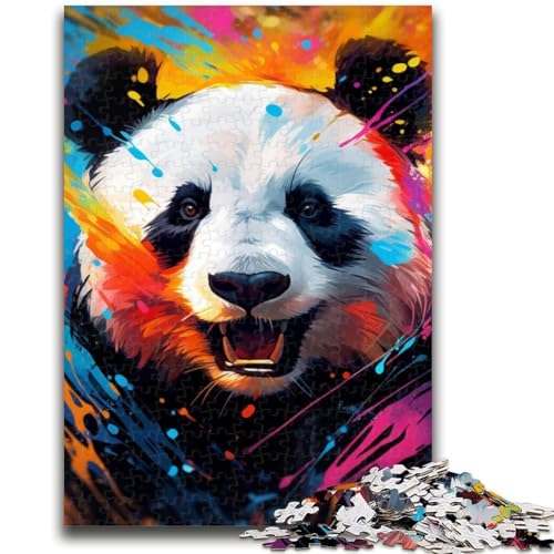 1000-teiliges Puzzle für Erwachsene und Jugendliche, Panda-Puzzles für Teenager, Wichtelgeschenke für Kinder ab 14 Jahren (50x75cm) von GKJPOXZJ