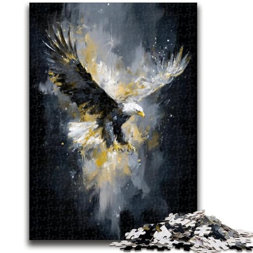 1000-teiliges Puzzle für Erwachsene und Jugendliche, Steinadler-Puzzles, Lernspielzeug, lustige Familienspiele, einzigartige Heimdekoration (75x50cm) von GKJPOXZJ