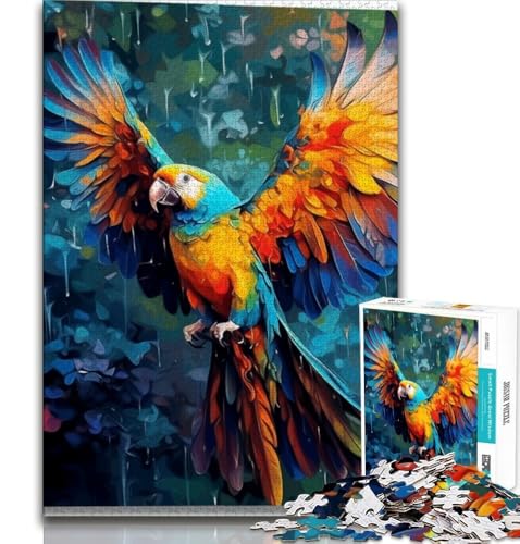 1000-teiliges Puzzle für Erwachsene und Jugendliche, Tiere, Vögel, Papageien, Lernspielzeug, Familienspiele, die die Liebe zwischen Paaren stärken, 38x26cm 1000-teiliges Puzzle für Erwachsene und Jugendliche, Tiere, Vögel, Papageien, Lernspielzeug, Familienspiele, die die Liebe zwischen Paaren stärken, 38x26cm von GKJPOXZJ