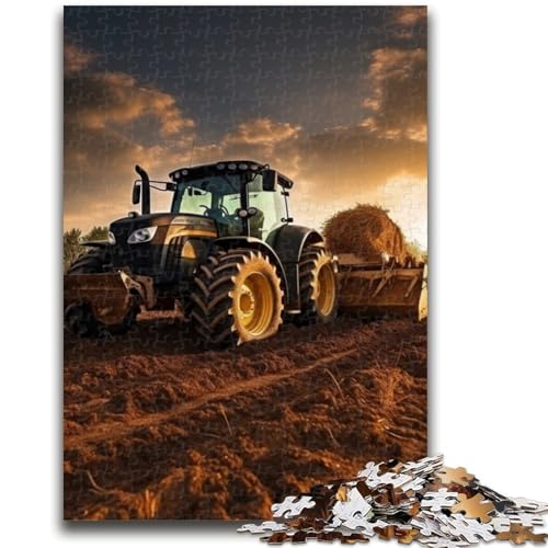 1000-teiliges Puzzle für Erwachsene und Jugendliche, Traktor-Puzzles für Teenager, Wichtelgeschenke für Kinder ab 14 Jahren (50x75cm) von GKJPOXZJ