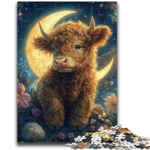 1000-teiliges Puzzle für Erwachsene und Jugendliche, Yak-Puzzles für Erwachsene, Heimdekorationsspielzeug für Kinder ab 14 Jahren (75x50cm) von GKJPOXZJ
