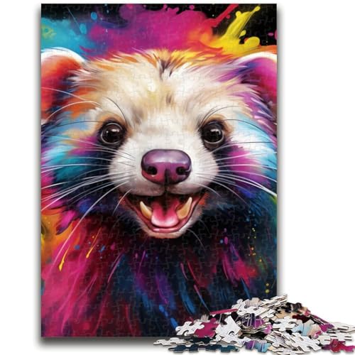 1000-teiliges Puzzle für Erwachsene und Jugendliche, farbenfrohes Otter-Jugend-Puzzle, lustiges Geschenk und Beschäftigung für zu Hause, Spielzeug für Regentage (26x38cm) von GKJPOXZJ