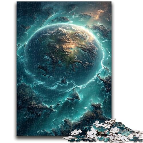 1000-teiliges Puzzle für Erwachsene und Jugendliche, magische Erdpuzzles, Lernspiele, DIY-Spielzeug, tolle Geschenke und Spielzeuge, (38x26cm) von GKJPOXZJ