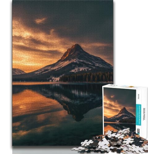 1000-teiliges Puzzle für Erwachsene und Jugendliche, wunderschöne Berge und Seen, Lernspiele, Heimdekoration, Lernspiel für Geburtstag, Weihnachten, 38x26cm 1000-teiliges Puzzle für Erwachsene und Jugendliche, wunderschöne Berge und Seen, Lernspiele, Heimdekoration, Lernspiel für Geburtstag, Weihnachten, 38x26cm von GKJPOXZJ