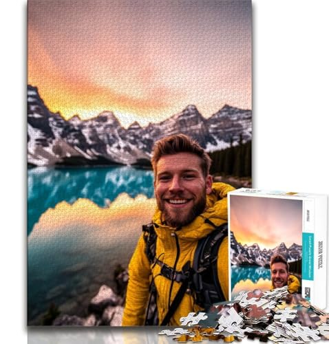 1000-teiliges Puzzle für Erwachsene und Jugendliche, wunderschöne Berge und Seen, Lernspielzeug, Familienspiele, die die Liebe zwischen Paaren stärken, 38x26cm 1000-teiliges Puzzle für Erwachsene und Jugendliche, wunderschöne Berge und Seen, Lernspielzeug, Familienspiele, die die Liebe zwischen Paaren stärken, 38x26cm von GKJPOXZJ