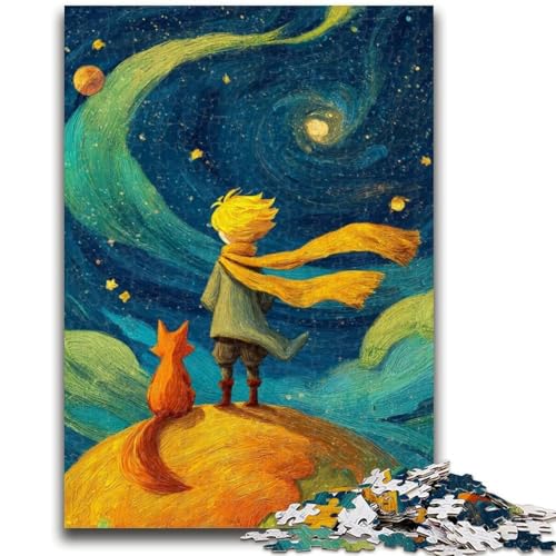 1000-teiliges Puzzle für Erwachsene und Jugendliche Der kleine Prinz 1000 Teile für Jugendliche Quizspiel ganze Familie (38x26cm) von GKJPOXZJ