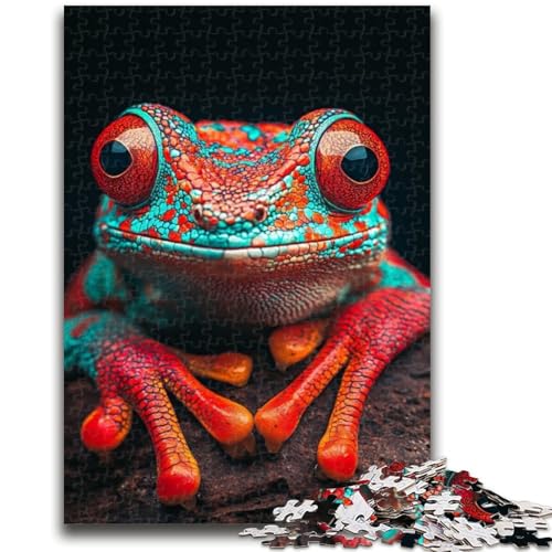 1000-teiliges Puzzle für Erwachsene und Jugendliche Frosch-Puzzles für Teenager, ganze Familie ab 14 Jahren (26x38cm) von GKJPOXZJ