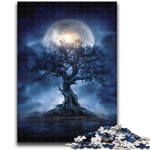 1000-teiliges Puzzle für Erwachsene und Jugendliche Majestätische Baumpuzzles für Teenager, Wichtelgeschenke für Kinder ab 14 Jahren (50x75cm) von GKJPOXZJ