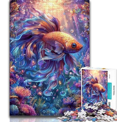 1000-teiliges Puzzle für Erwachsene und Teenager, Goldfisch, Spielzeug, Lernspiele, Stressabbau, tolle Geschenke und Spielzeuge, 75x50cm 1000-teiliges Puzzle für Erwachsene und Teenager, Goldfisch, Spielzeug, Lernspiele, Stressabbau, tolle Geschenke und Spielzeuge, 75x50cm von GKJPOXZJ
