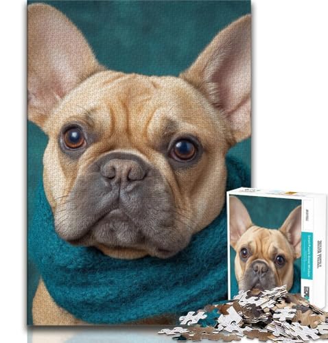 1000-teiliges Puzzle für Erwachsene und Teenager, Hund, dekomprimierendes intellektuelles Lernspielzeug ganze Familie, 75x50cm 1000-teiliges Puzzle für Erwachsene und Teenager, Hund, dekomprimierendes intellektuelles Lernspielzeug ganze Familie, 75x50cm von GKJPOXZJ