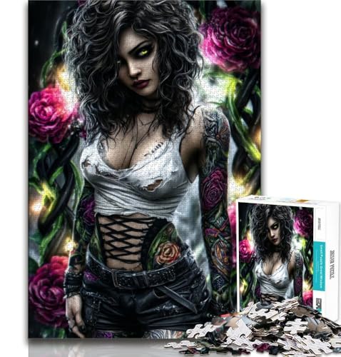 1000-teiliges Puzzle für Erwachsene und Teenager, Traumfrau, Spielzeug, Lernspiele, Stressabbau, tolle Geschenke und Spielzeuge, 75x50cm von GKJPOXZJ