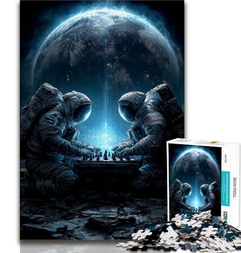1000-teiliges Puzzle für Jugendliche und Erwachsene, Astronautenkunst, Lernspiele, Heimdekoration, Lernspiel für Geburtstag, Weihnachten, 75x50cm 1000-teiliges Puzzle für Jugendliche und Erwachsene, Astronautenkunst, Lernspiele, Heimdekoration, Lernspiel für Geburtstag, Weihnachten, 75x50cm von GKJPOXZJ