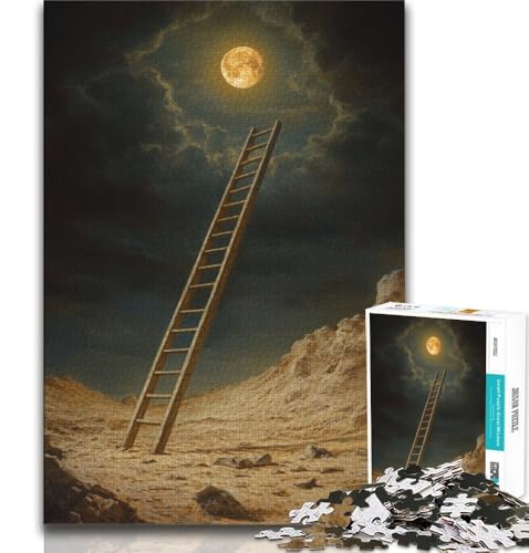 1000-teiliges Puzzle für Jugendliche und Erwachsene, Kunstleiter, Spielzeug, Lernspiele, Stressabbau, tolle Geschenke und Spielzeuge, 38x26cm von GKJPOXZJ