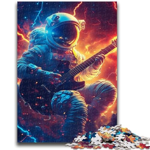 1000-teiliges Puzzle für Jugendliche und Erwachsene, Musik-Astronauten-Puzzles für Erwachsene, Lernspielzeug, Familienspiele, Geschenke für Freunde und Familie, (38x26cm) von GKJPOXZJ