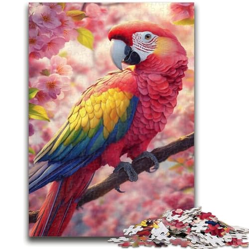 1000-teiliges Puzzle für Jugendliche und Erwachsene, Papageien-Teenager-Puzzle, ganze Familie für 14-Jährige (75x50cm) von GKJPOXZJ
