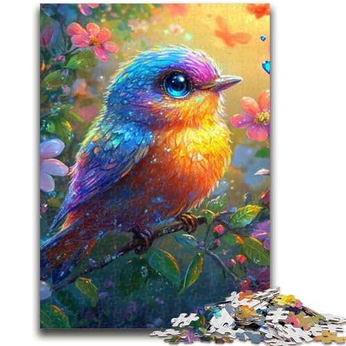 1000-teiliges Puzzle für Teenager, Baby-Spatz, Puzzle für Erwachsene, Lernspielzeug, Familienspiele, einzigartige Geburtstags- und Geschenkideen, (38x26cm) von GKJPOXZJ