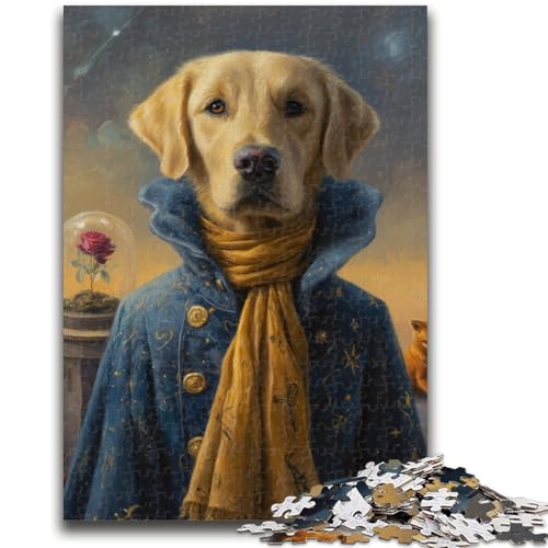 1000-teiliges Puzzle für Teenager, Geschenke zum Thema Der kleine Prinz, Hund, Teenager-Puzzles, Lernspiele, Wanddekoration, einzigartige Geburtstags (75x50cm) von GKJPOXZJ