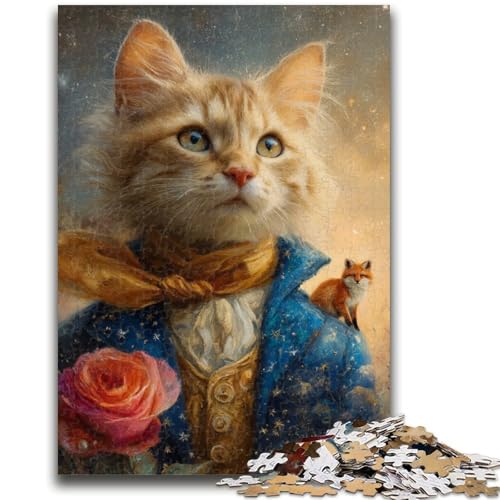 1000-teiliges Puzzle für Teenager, Hundepuzzle mit dem kleinen Prinzen, pädagogisches Spielzeug zum Stressabbau, tolle Geschenke und Spielzeuge, (38x26cm) von GKJPOXZJ