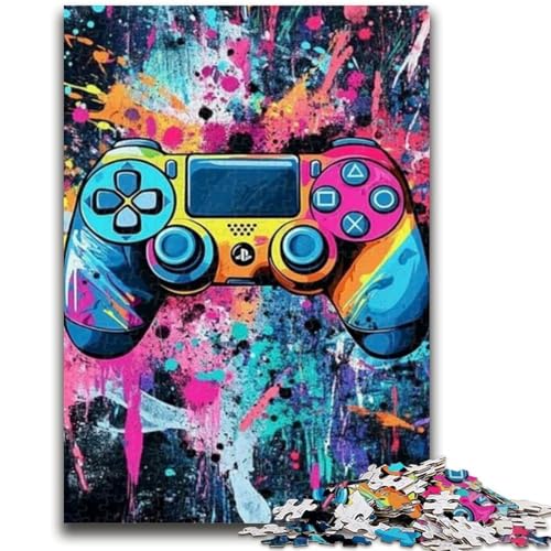 1000-teiliges Puzzle für Teenager, Spiel Graffiti, 1000-teiliges Puzzle, anspruchsvolles Spiel, ganze Familie, (50x75cm) von GKJPOXZJ