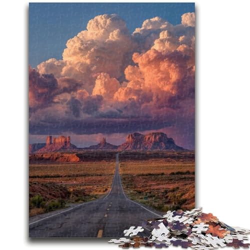 1000-teiliges Puzzle für Teenager, wunderschöner Bergfluss, 1000 Teile für Teenager, Wichtelgeschenke für Kinder ab 14 Jahren (50x75cm) von GKJPOXZJ