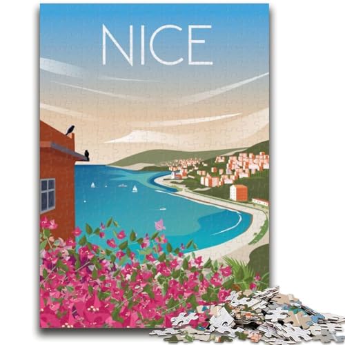 1000-teiliges Puzzle für Teenager Schöne 1000 Teile für Teenager, Wichtelgeschenke für Kinder ab 14 Jahren (26x38cm) von GKJPOXZJ