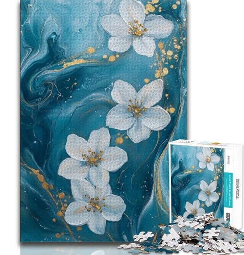 Abstraktes Blumengemälde-Puzzle für Teenager, 1000 Teile, anspruchsvolles Spiel, Geschenke für die ganze Familie, 38x26cm Abstraktes Blumengemälde-Puzzle für Teenager, 1000 Teile, anspruchsvolles Spiel, Geschenke für die ganze Familie, 38x26cm von GKJPOXZJ