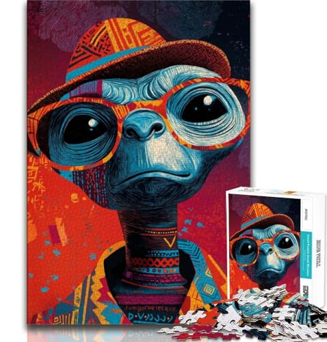 Alien-Puzzle mit 1000 Teilen für Erwachsene und Jugendliche, anspruchsvolles Spiel, ganze Familie, 38x26cm Alien-Puzzle mit 1000 Teilen für Erwachsene und Jugendliche, anspruchsvolles Spiel, ganze Familie, 38x26cm von GKJPOXZJ