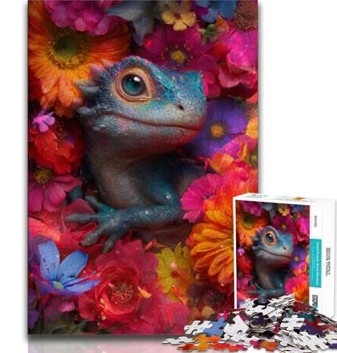Blumen und Babydrachen, 1000-teiliges Puzzle für Erwachsene und Jugendliche, Lernspiele, Wanddekoration, einzigartige Geburtstags, 75x50cm Blumen und Babydrachen, 1000-teiliges Puzzle für Erwachsene und Jugendliche, Lernspiele, Wanddekoration, einzigartige Geburtstags, 75x50cm von GKJPOXZJ